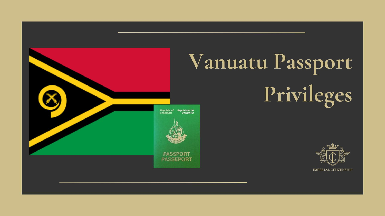 Vanuatu Passport Privileges