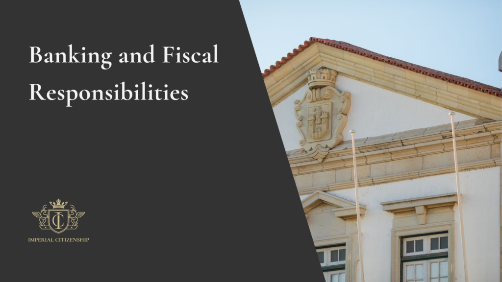 Banking responsibilities for portugal golden visa