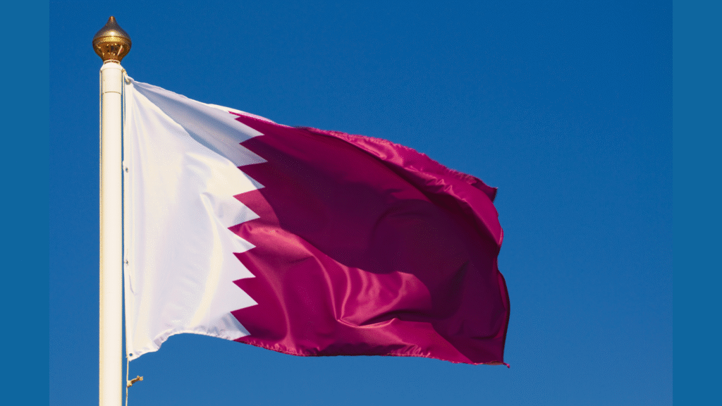 Qatar flag