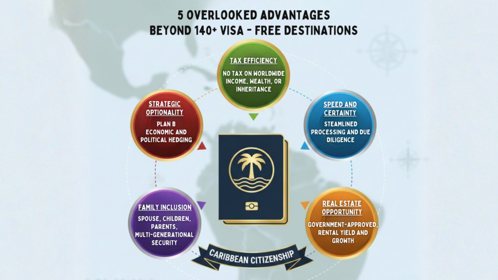 5 Overlooked Advantages of Caribbean Citizenship That Go Beyond 140+ Visa Free Destinations