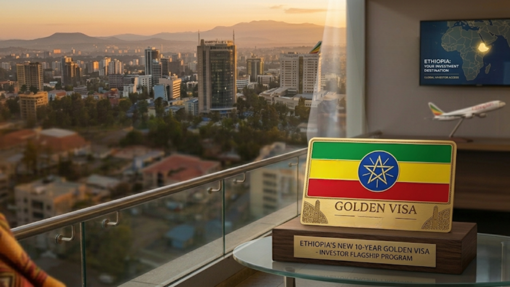 Ethiopia Introduces 10 Year Golden Visa to Attract Global Investors