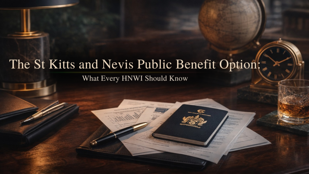 What Every HNWI Should Know About the St Kitts and Nevis Public Benefit Option