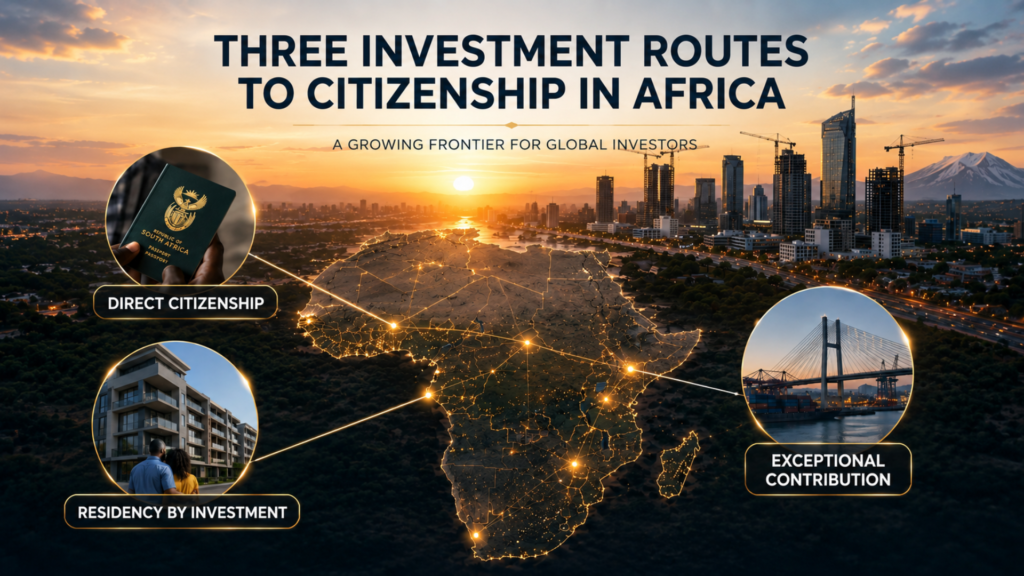Three Investment Routes to Citizenship in Africa