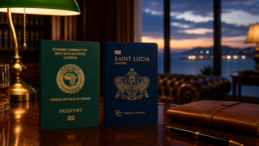 Nigerians Among Top African Applicants for Saint Lucia Citizenship by Investment