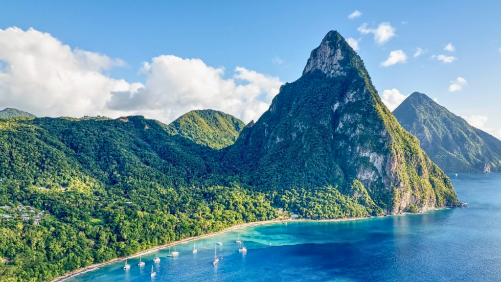 Pitons Mountain, Saint Lucia